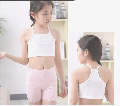 Girls Tube Top Camisole for Developmental Underwear