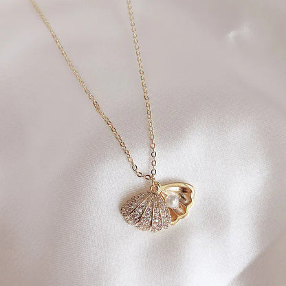 Titanium Steel Necklace - Korean Style Letter Pendant